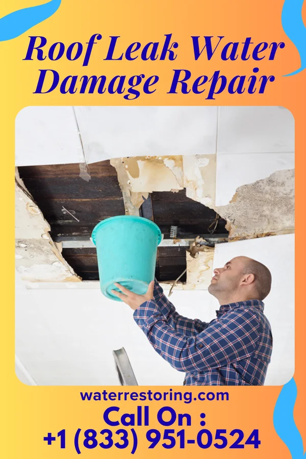 Roof Leak Water Damage Repair in Markleville, IN